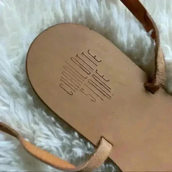 CHARLOTTE STONE Yvonne Ostrich Feather Sandals - Picture 9 of 11